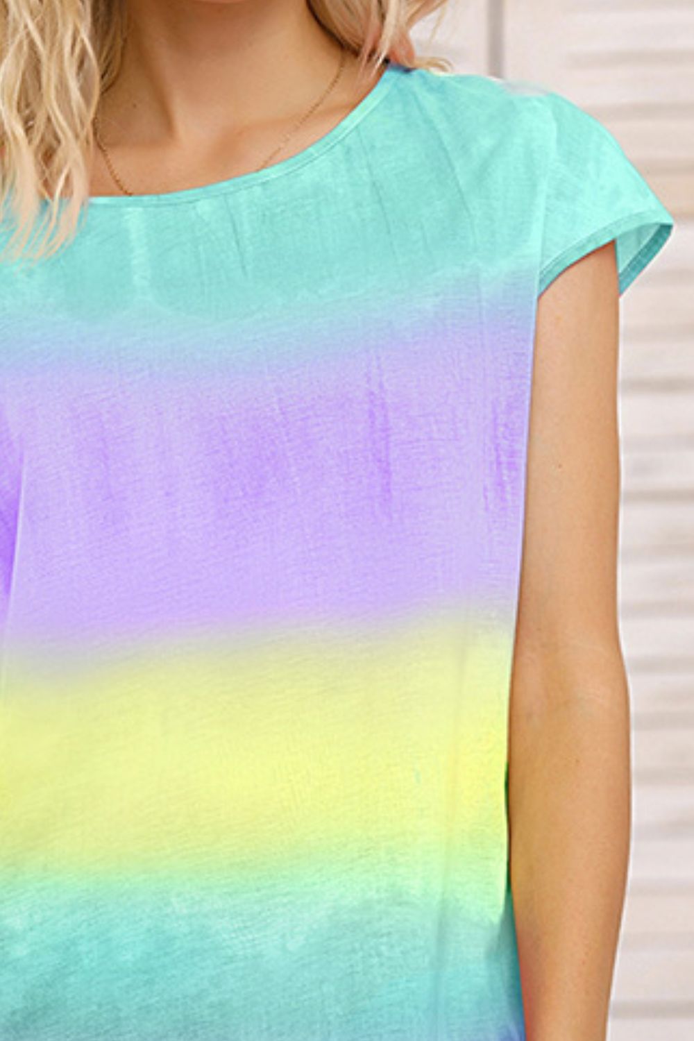 Ivy Lane Tie Dye Round Neck Short Sleeve Tee
